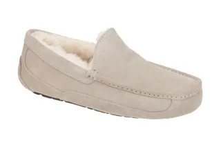 UGG 1101110 PMC ASCOT Herren Slipper Grau pumice - Warmfutter aus Wolle & Lyo...