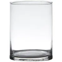Hakbijl Glass Dekovase ZYLINDER, Farbe: Transparent, Höhe: 20cm