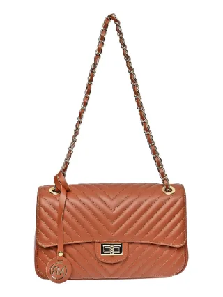 Roberta M Braun Rindsledertasche