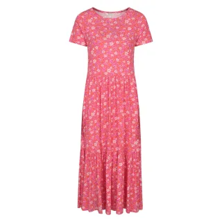 Mountain Warehouse - "Sardinia" Kleid für Damen, Gestuft (Leuchtend Rosa)