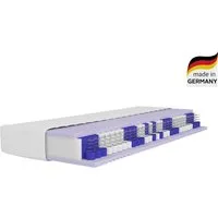 Taschenfederkernmatratze NEUHEIT: Lasse, 7 Zonen Matratze 90x200, 140x200 cm, langlebige Qual., OTTO home, 22 cm hoch, Matratze H2, H3 & H4, atmungsaktiv, Hausstauballergiker geeignet