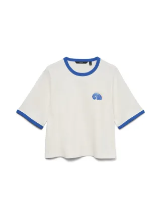 VERO MODA - Vero Moda 10342000 175598004_Snow_White/W._NEBULAS_BLU 175598004_Snow_White - Gr. - XL