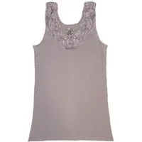 Toker Collection® Achselhemd Damen Unterhemd mit extra breiter Spitze (1 Stück, einzeln gepackt) Spitze in vielen Varianten