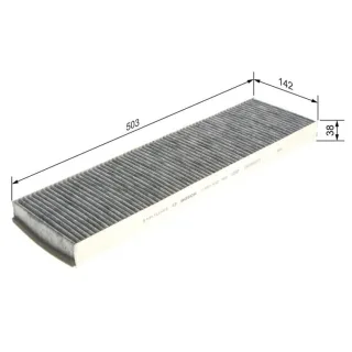 Bosch Aktivkohle-Innenraumfilter Peugeot 607