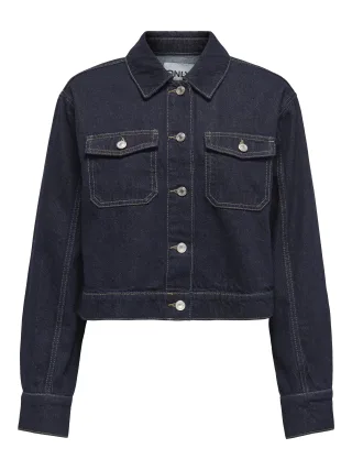 ONLY - ONLLUMI LS JACKET DNM PIM NOOS dark blue denim - Gr. - S