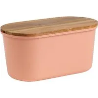 ECHTWERK Brotkasten FRESH, Akazienholz, Melamin, (1-tlg), Brotaufbewahrung, Brottopf, Brotbox mit Schneidebrett, für 1 kg Brot