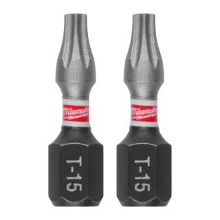 Milwaukee Schrauberbit SHOCKWAVE TX15 / 25 mm - 4932500362