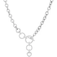 Tamaris Kette mit Anhänger Chunky Chain Edelstahl