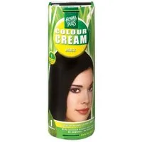 Henna Plus Haarfarbe Colour Cream - 1 Black 60ml