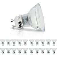 ZMH LED-Leuchtmittel GU10 Warmweiß Glühbirne Einbaustrahler 120 ° Abstrahlwinkel Strahler, GU10, 20 St., Warmweiß