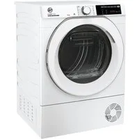 Hoover Wärmepumpentrockner NDE H8A2TCEXS-S, AquaVision, WiFi + Bluetooth, 5D-Digitaldisplay, Schuhgestell