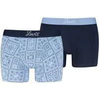 Levi's® Boxershorts LEVIS MEN BANDANA AOP BOXER BRIEF 2P (2er Pack)