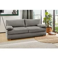 Jockenhöfer Gruppe Schlafsofa Derby, B: 201 cm, Liegefl. 160x200 cm, Dauerschläfer, mit Bettfunktion, Bettkasten & Topper, Tonnentaschenfederkern
