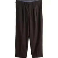 Next Anzughose Loose Fit Anzughose aus Wollgemisch (1-tlg)