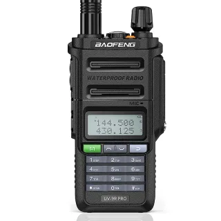Baofeng UV-9R PRO V2 128 Channels High-Power Walkie Talkie UV Dual Band CB Ham Radio IP68 Waterproof 2800mAh Flashlight
