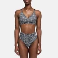 cfab (creamy fabrics) High-Waist-Slip Seamless High-Waist Slip, 3er Pack-Snake-M