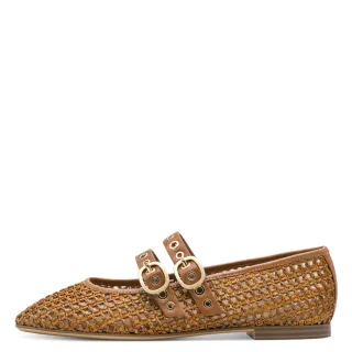 Tamaris - Ballerina braun - Gr. - 41