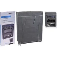 Koopman Campingschrank Schuhregal Stoffschrank Ablage Schuhe Camping 80x60 cm Reise (Stück, 1-St., Packung) 3 Ebenen, Polyesterbezug, Reißverschluss