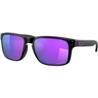 Oakley Sonnenbrille Holbrook (Glasfarbe: Prizm violet) matt schwarz 9102K6 - 1 Brille