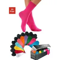 Go in Basicsocken (Box, 20-Paar) in der großen Big-Box