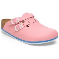 Birkenstock Damen Herren Kay Pro Hausschuhe Leder Pantoletten - Anatomischer Clog Zertifiziert EN ISO 20347:2043, Berufsschuhe für Medizin & Gastronomie