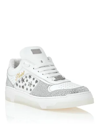 Low-Top Sneakers Mix Studs Star