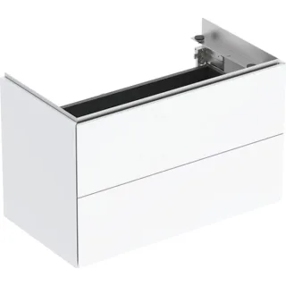 Geberit ONE Unterschrank für Waschtisch m. 2 Schubladen, 74,4x46,5x39,6cm, weiß, 500381011 500381011
