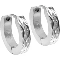 FILANGO Paar Creolen Chirurgenstahl Creolen DESIGN (Creolen, 1-tlg)