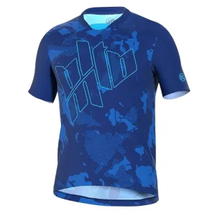 Bicycle Line - T-Shirt für Herren, Anliegend (Marineblau)