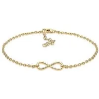 Elli Armband Infinity Unendlichkeit fein 925 Silber (kein Set, 1-tlg), Infinity