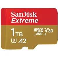 Sandisk microSDXC Extreme Speicherkarte (1000 GB, Video Speed Class 30 (V30)/UHS Speed Class 3 (U3)