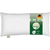 Dreamstar Microfaserkissen Kopfkissen Dekokissen - einzeln, 2er & 4er Set - 80x80 & 40x80 cm, Füllung: Faserfüllung, Seitenschläfer, Rückenschläfer, Bauchschläfer, 1-tlg., waschbar - allergikerfreundlich - entwickelt in Deutschland