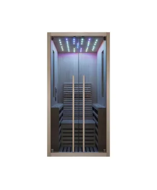 Neuesbad Infrarotkabine 100 x 130 x 195 cm, Hemlock, 1 Person NB1F101001