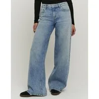 Tally Weijl Loose-fit-Jeans SPADEWACKIE5 Baumwollmischung, Mid Waist