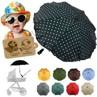 BambiniWelt by Rafael K. Kinderwagen-Sonnenschutzhülle Sonnenschirm Sonnenschutz für Kinderwagen Buggy Jogger universal UV50+, UV 50+ Schutz