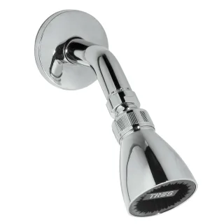 Tres Kopfbrause mit Kugelgelenk und Wandarm Kugelgelenk Abmessungen: Ø 54 mm, 134738 134738