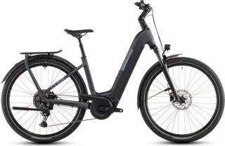 Cube Kathmandu Hybrid One 800 Wh E-Bike Easy Entry 28" metallicgrey'n'grey 58 cm | Dienstrad-Leasing möglich