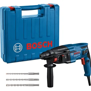 Bosch Bohrhammer mit SDS plus GBH 2-21 mit 1x Bohrer SDS plus 6/8/10 mm - 06112A6002