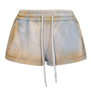 Off-White - "Laundry" Freizeitshorts für Damen (Beige)