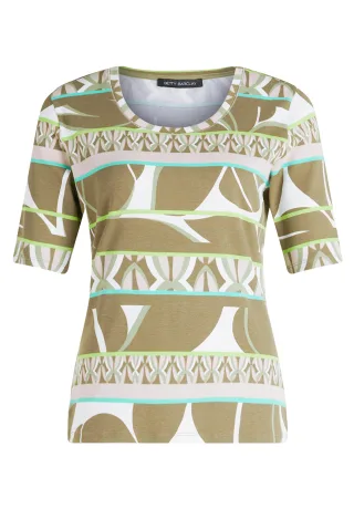 Betty Barclay - Basic Shirt khaki/green - Gr. - 40
