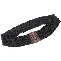 Guru-Shop Hüftgürtel Taillengürtel, elastischer Gürtel mit Perlen,..