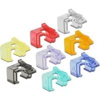 Delock DeLOCK RJ45 Reparatur Clip Starter Set, LAN-Kabel