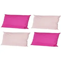 JACK Dekokissen JACK 4x Outdoor Lounge Kissen 30x50cm Dekokissen Lotus viele Farben, mit Lotus-Effekt, Robust, Strapazierfähig, für Innen & Außen geeignet
