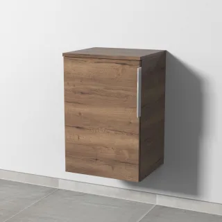 Sanipa 3way Unterschrank mit 1 Tür, Eiche-Tabak, UM14050 UM14050