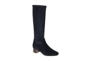 Peter Kaiser 9-75525-45 Damenstiefel Blau Ocean Stretch Schaft Blockabsatz