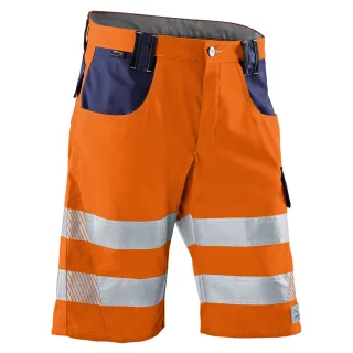 KÜBLER REFLECTIQ Shorts PSA 2 warnorange/dunkelblau 62 - 2307 8340-3748-62