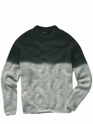 Mey & Edlich Herren Lichtwärts-Pullover Grau 50 % Baby-Alpaka, 28 % Polyamid, 22 % Wolle
