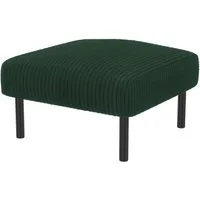BlingBin Polsterhocker Sitzhocker, Cord-Stoff Hocker mit Metallgestell (Fußhocker, 1 St., 56 × 51 × 39 cm), Vielseitig als Fußbank, Sitzhocker oder Beistelltisch nutzbar
