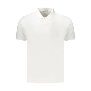 Coveri Moving Bianco Baumwoll-Polo für Herren