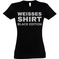 Youth Designz Print-Shirt "Black Edition" Damen T-Shirt mit coolen Print mit trendigem Aufdruck für Frauen